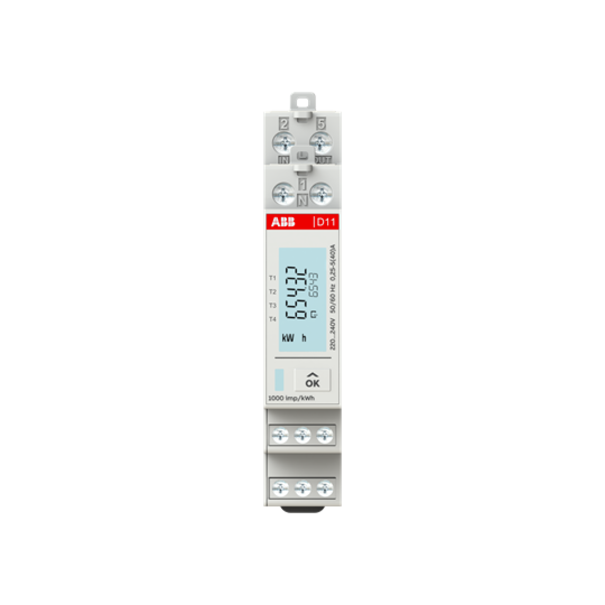 Energy meter '15', Modbus, 1-phase, 40 A