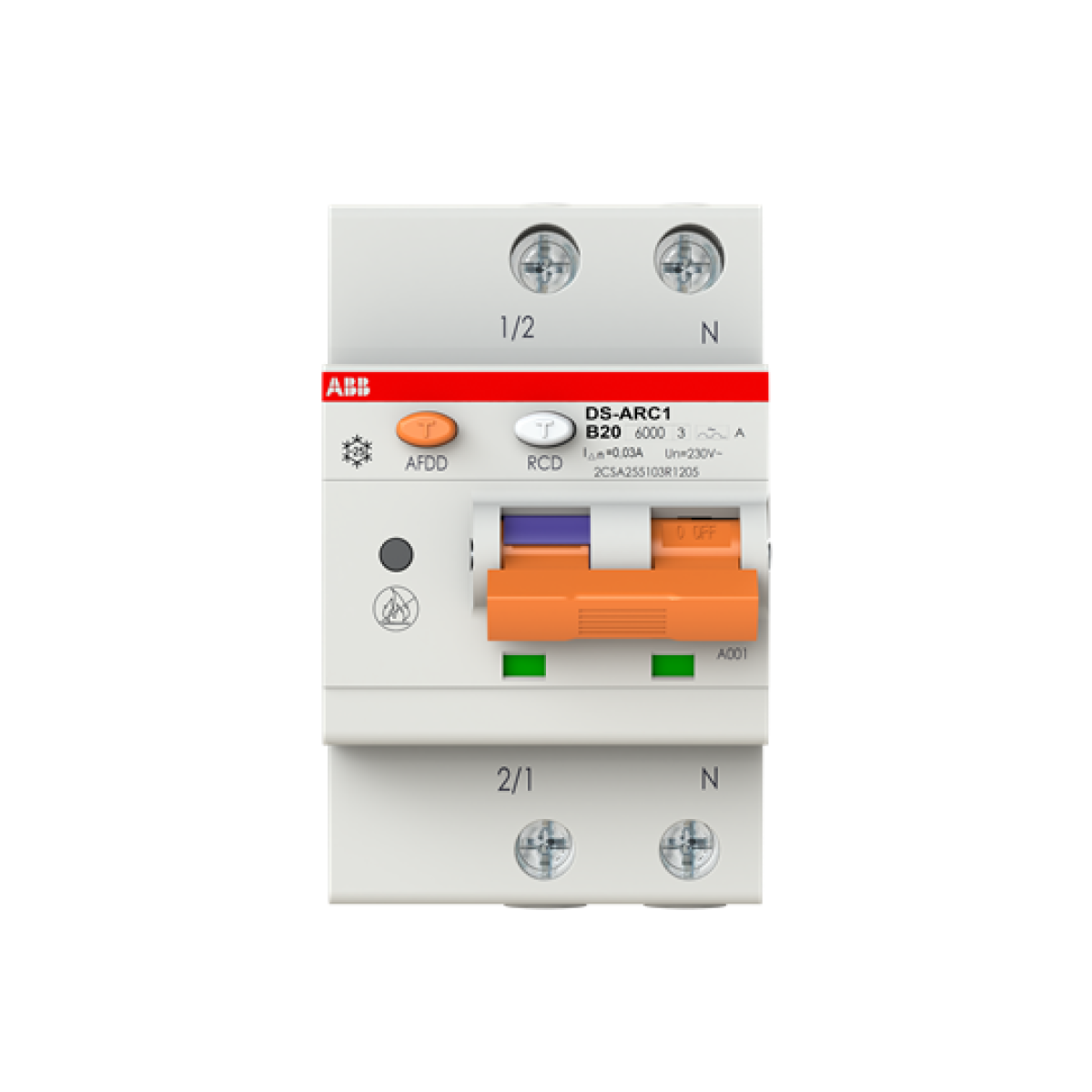 DS-ARC1 B20 A30 Arc fault detection device integrated with RCBO