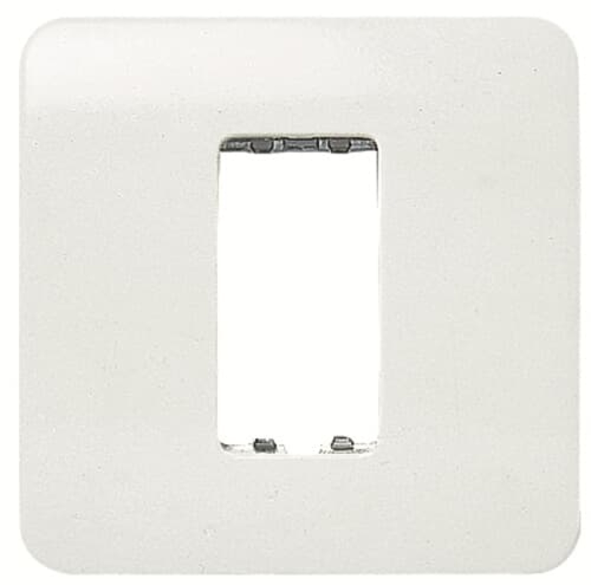 Frame 1-gang 1gangs Alpin White - Stylo