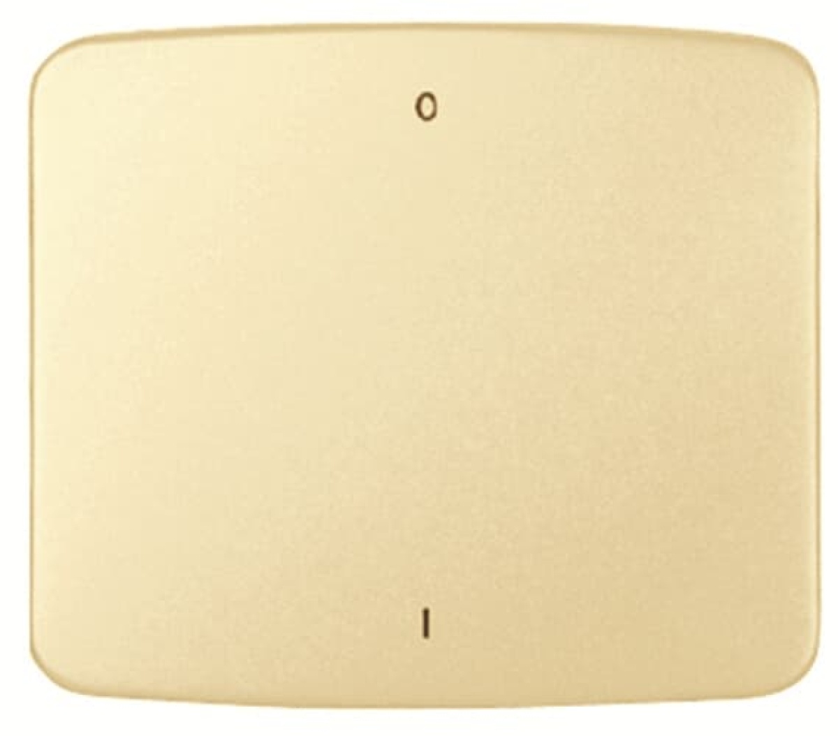 Rocker switch Characters 0 and 1 for Switchpush button, Single rocker Ivory - Arco