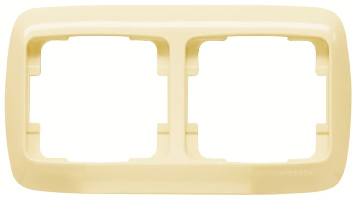 Frame 2gang Ivory - Arco