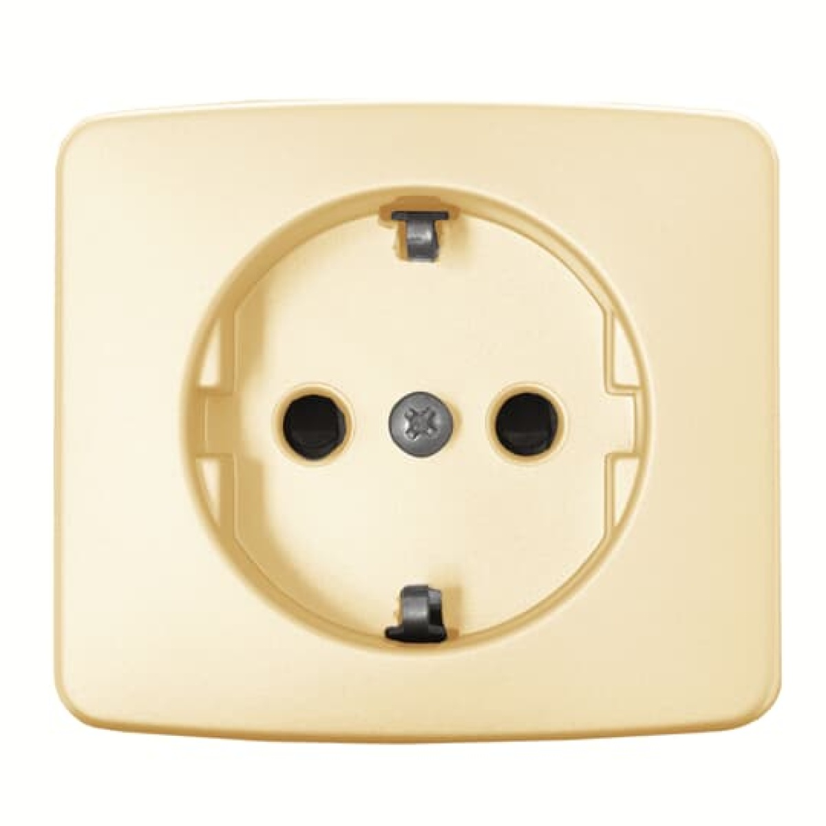 Cover socket outlet Socket outlet Central cover plate Ivory  - Arco
