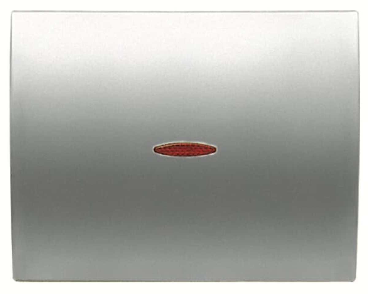 Rocker Without imprint for Switchpush button, Single rocker Titanium - Olas