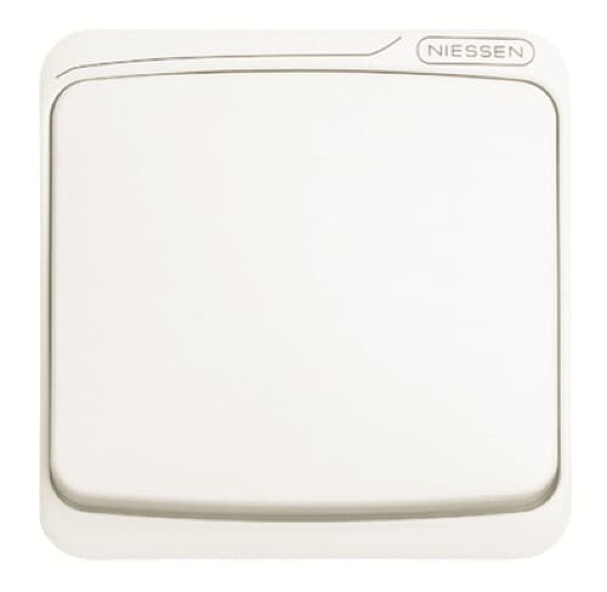 Rocker Without imprint for Switchpush button, Single rocker Alpine white - Arco