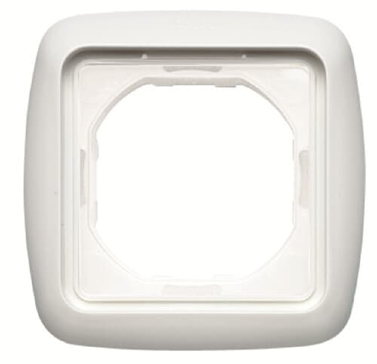 Frame 1-gang Alpine white - Arco