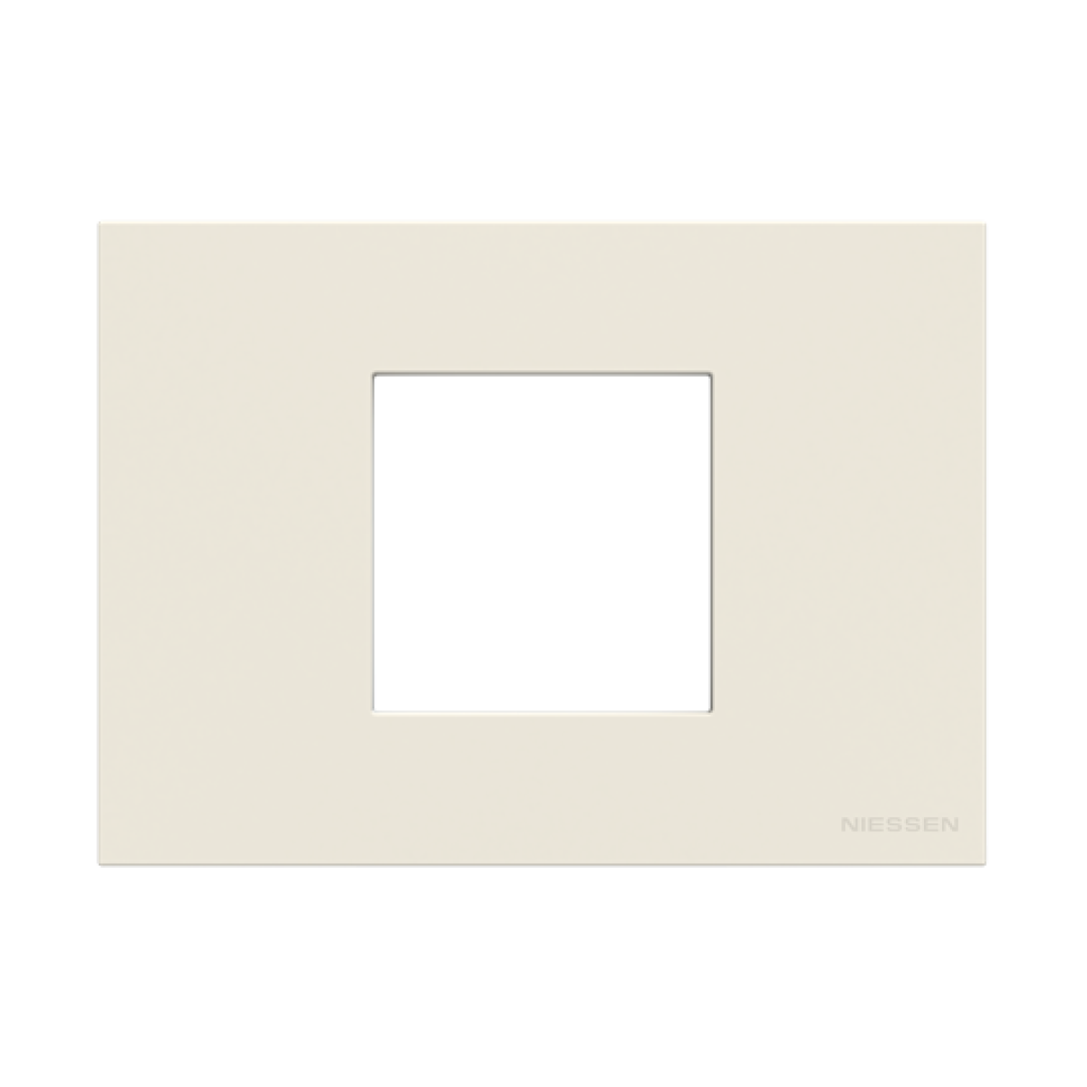 Frame 2 modules 1gang White - Zenit