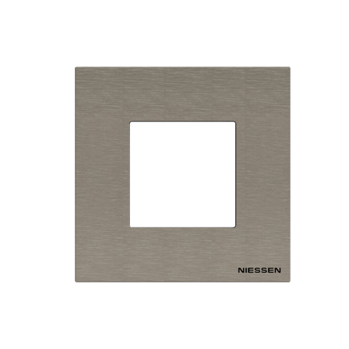 Frame 1-gang 1gang Stainless Steel - Zenit