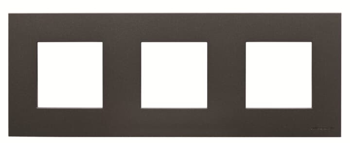 Frame 3-gang Anthracite - Zenit
