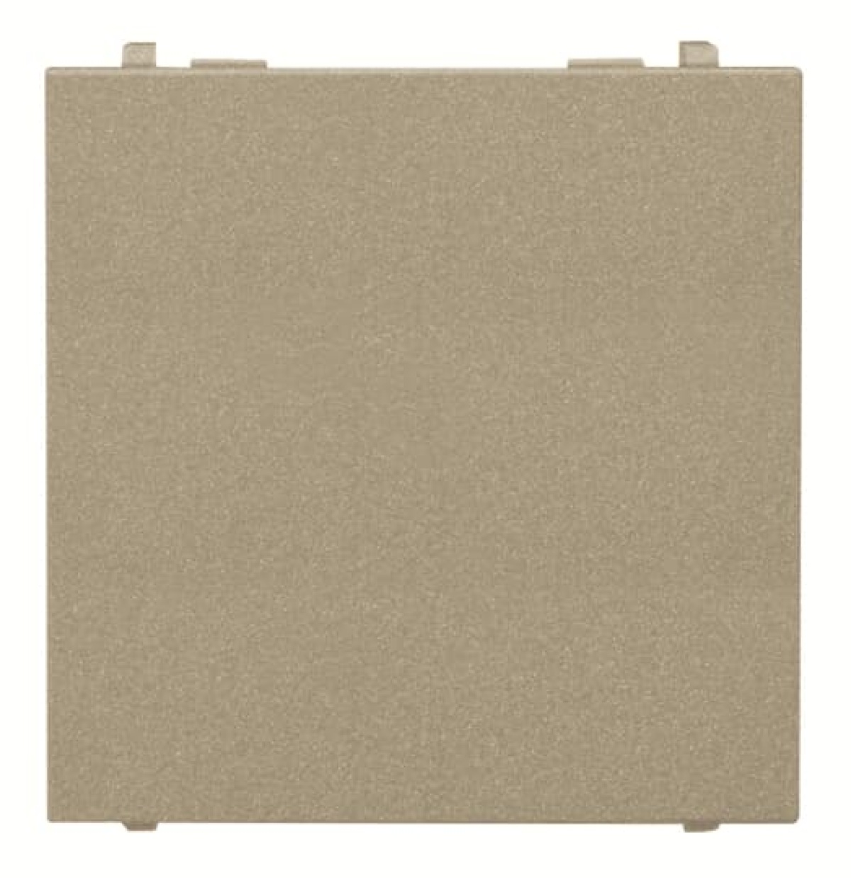 Blank cover Blind plate None Champagne - Zenit