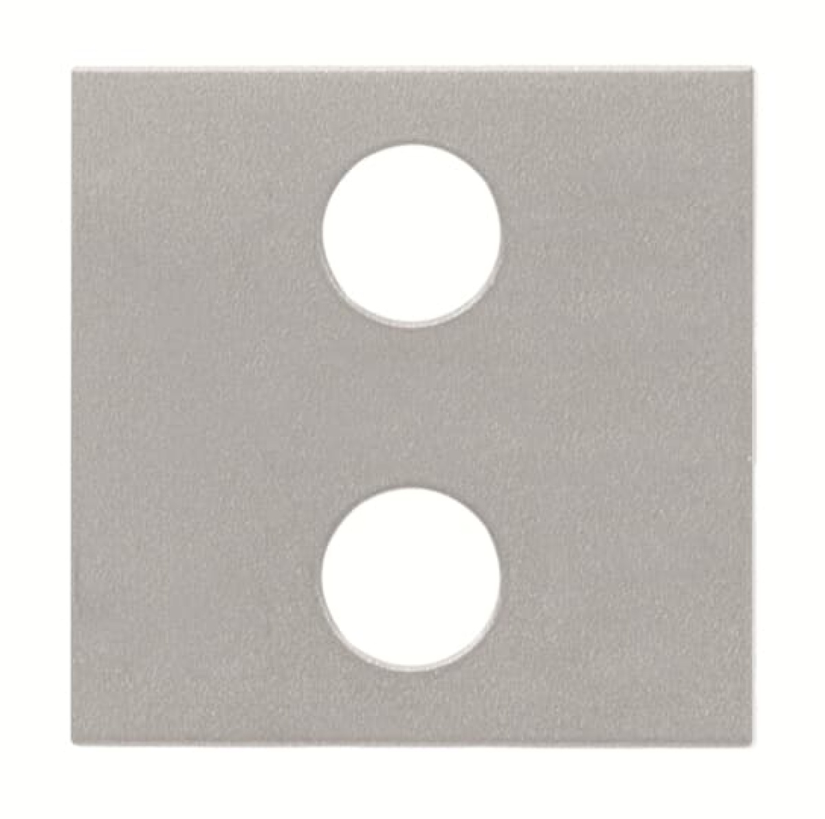 Cover platerocker Various symbols for Switchpush button Central cover plate Silver - Zenit