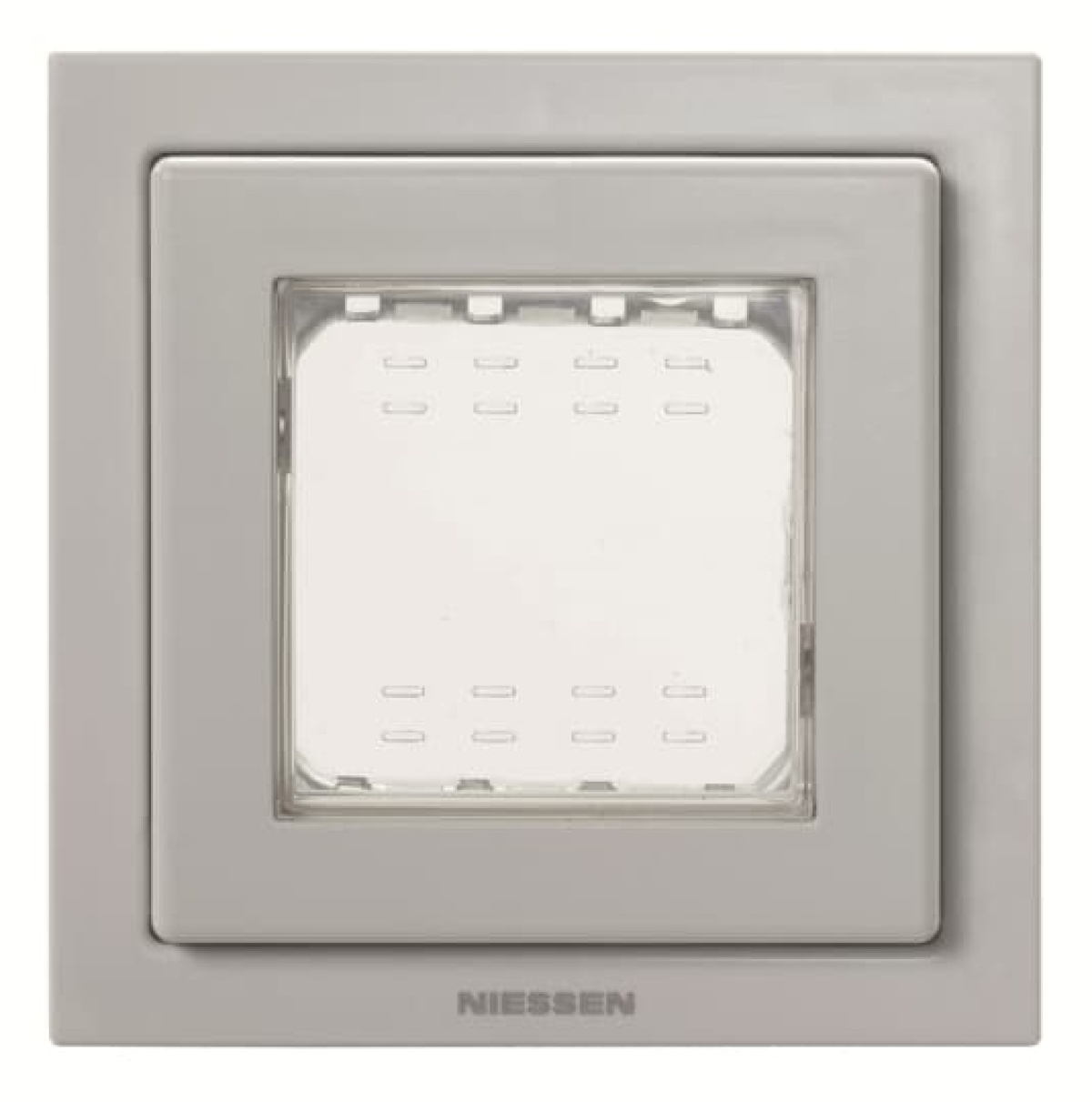 Frame IP55 1-gang Grey - Zenit