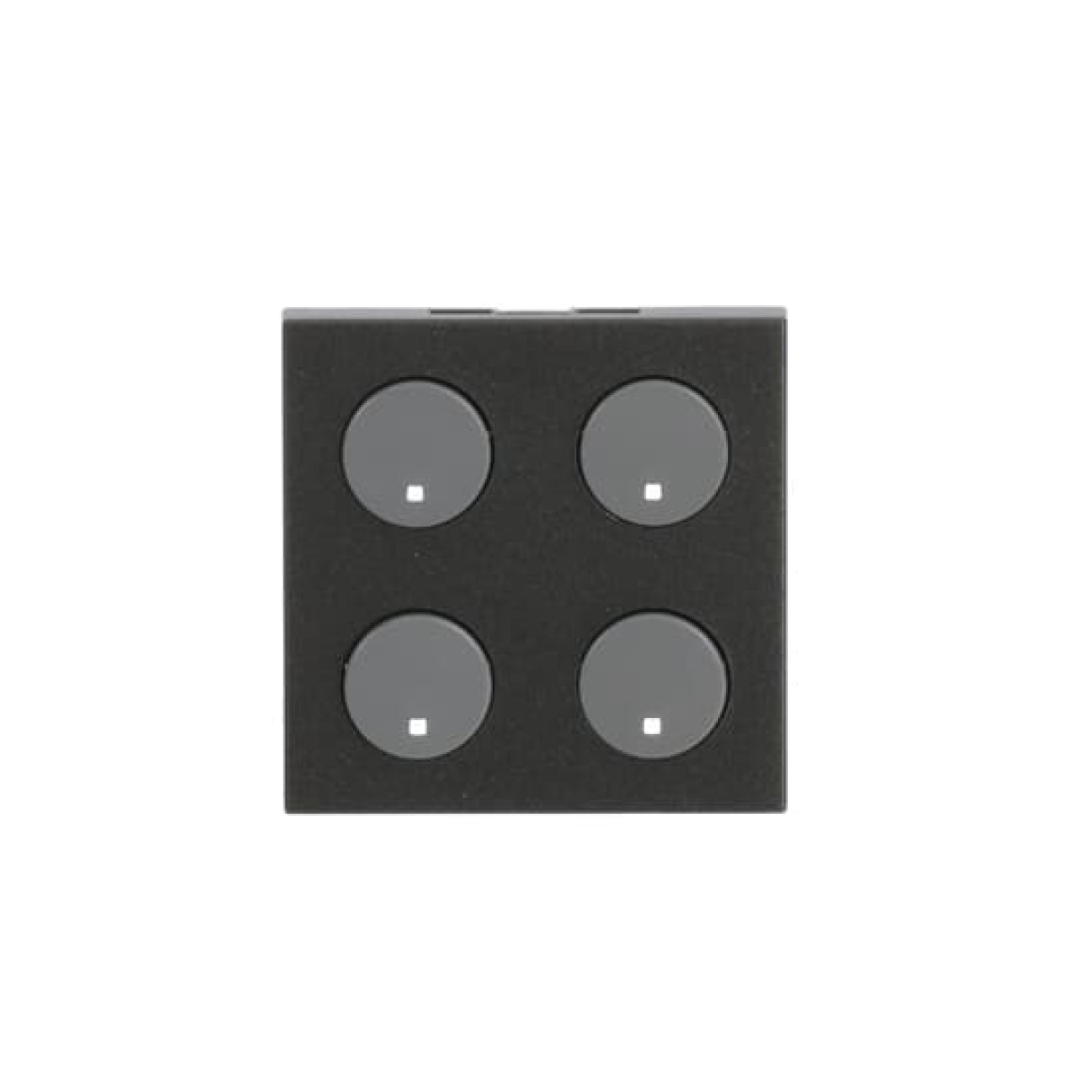 Rocker Switchpush button with Various symbols Anthracite - Zenit