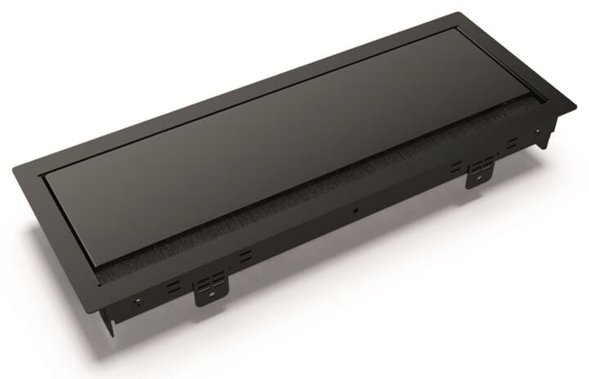 Folding flush workstation box 6 mod. NG Black  - CEM