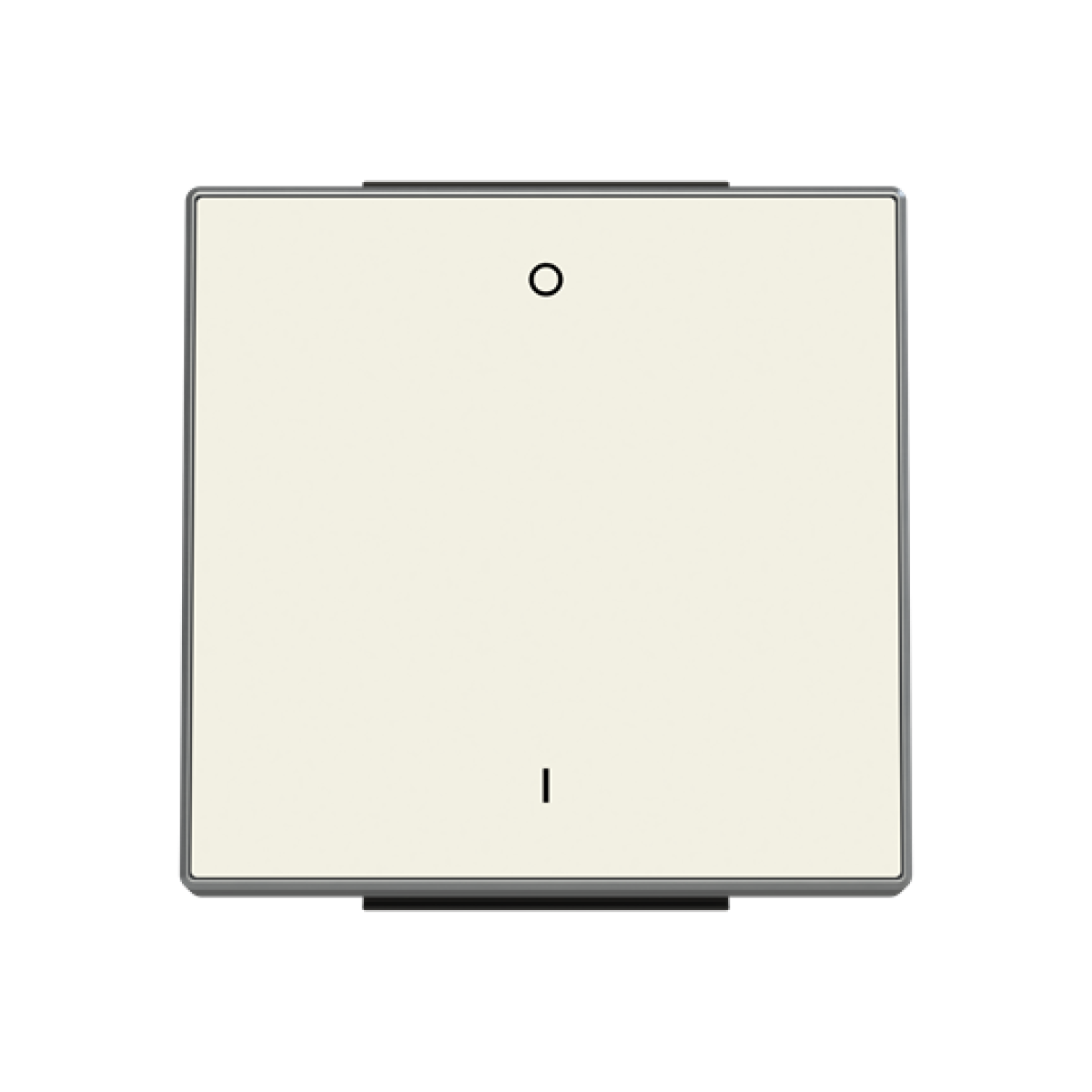 Rocker Characters 0 and 1 for Switchpush button, Single rocker White - Sky Niessen