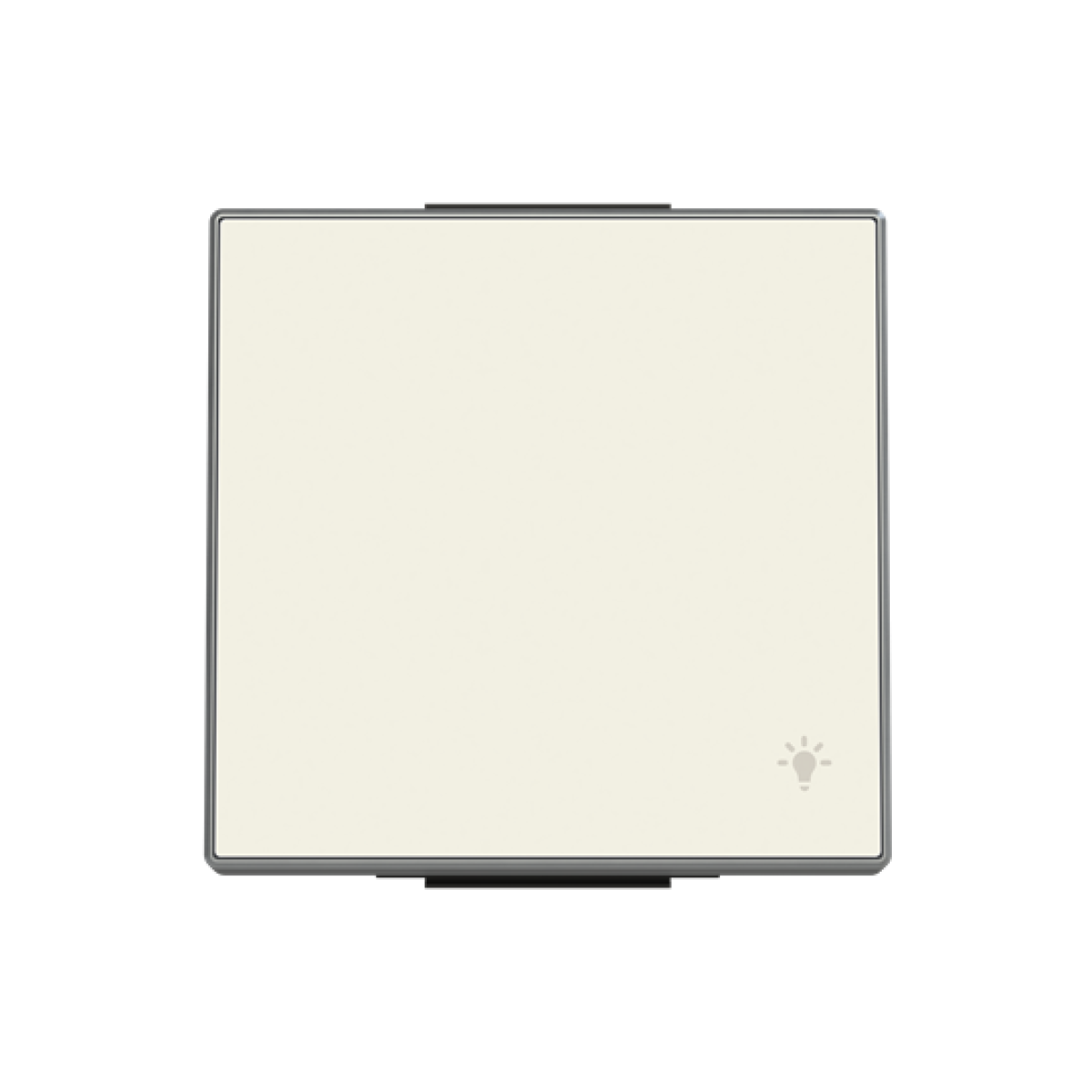 Rocker Symbol "light" for Switchpush button, Single rocker White - Sky Niessen