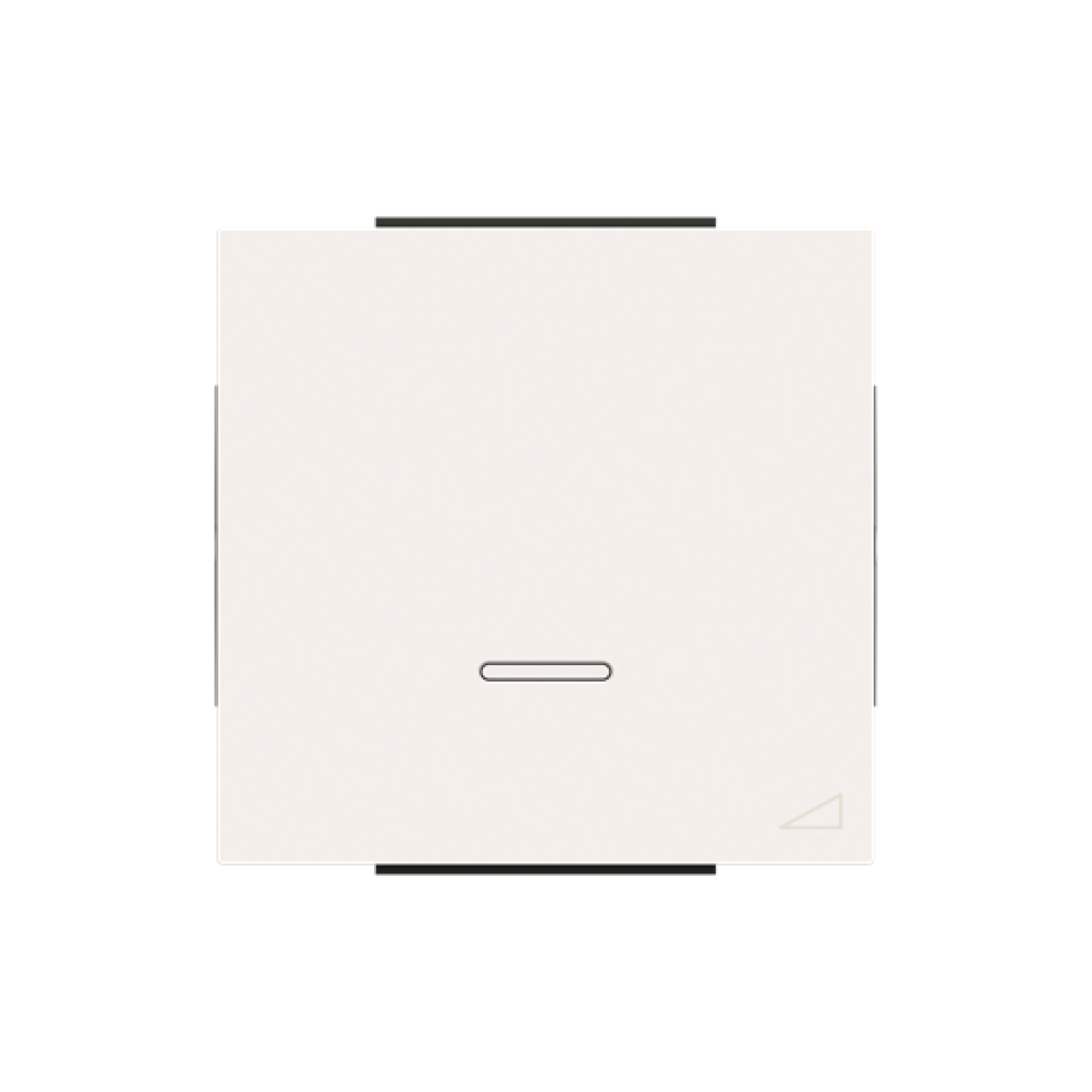 Cover dimmer Without imprint for Switchdimmer Single push button White - Sky Niessen