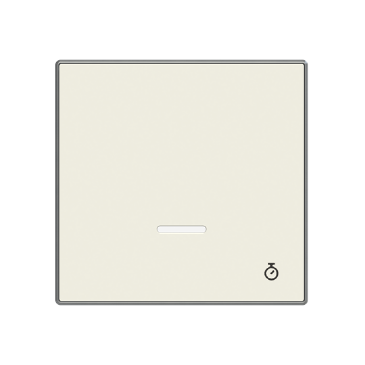 Cover plate Time indication for Time switch Central cover plate White - Sky Niessen