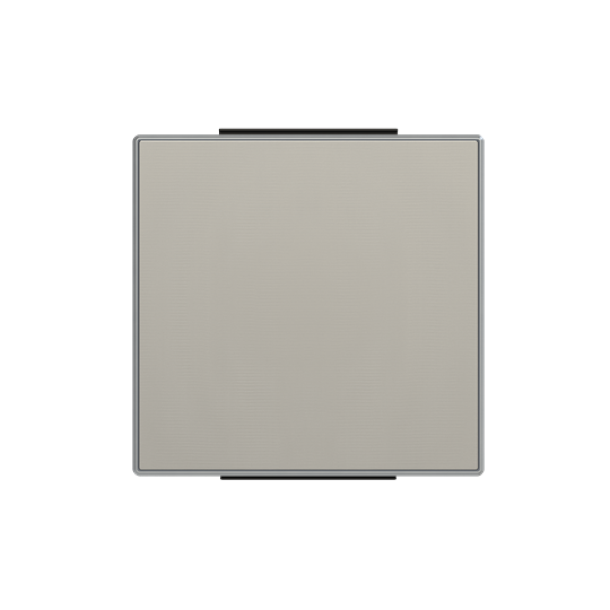 Rocker Without imprint for Switchpush button, Single rocker Stainless steel - Sky Niessen