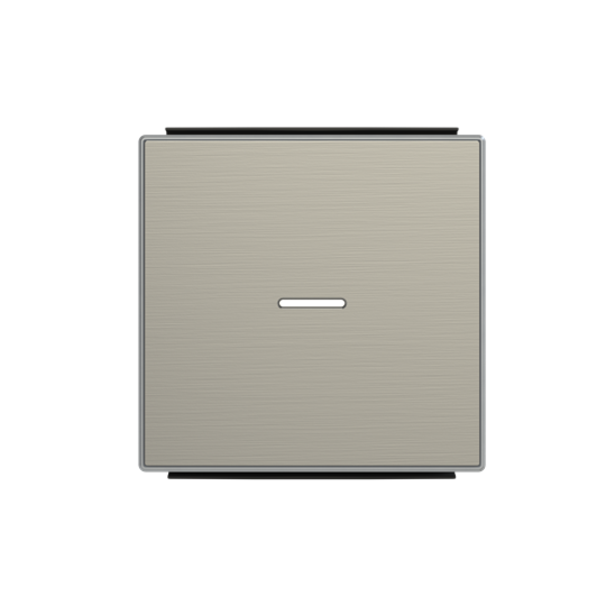 Rocker Without imprint for Switchpush button, Single rocker Stainless steel - Sky Niessen