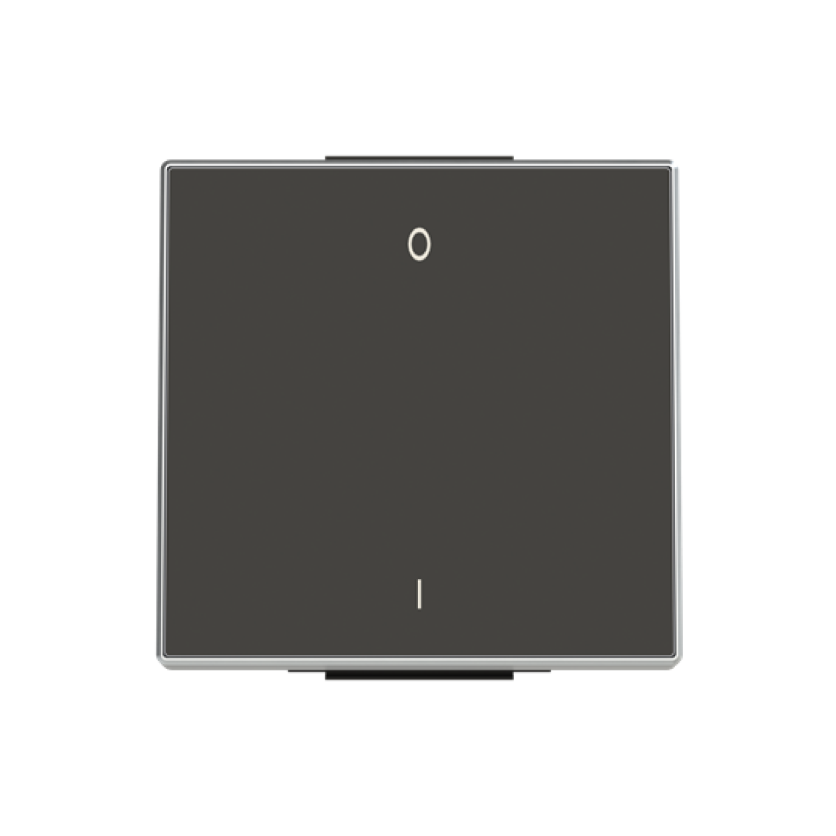 Rocker Characters 0 and 1 for Switchpush button, Single rocker Black - Sky Niessen