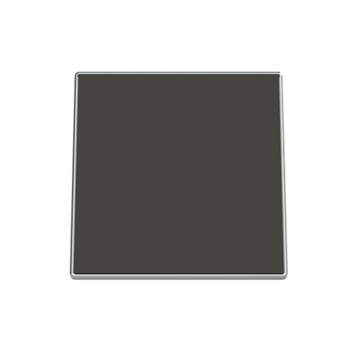 Cover plate Cable outlet with Without imprint Black - Sky Niessen