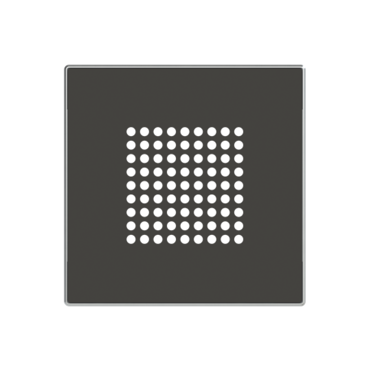 Cover plate Loudspeaker Black - Sky Niessen