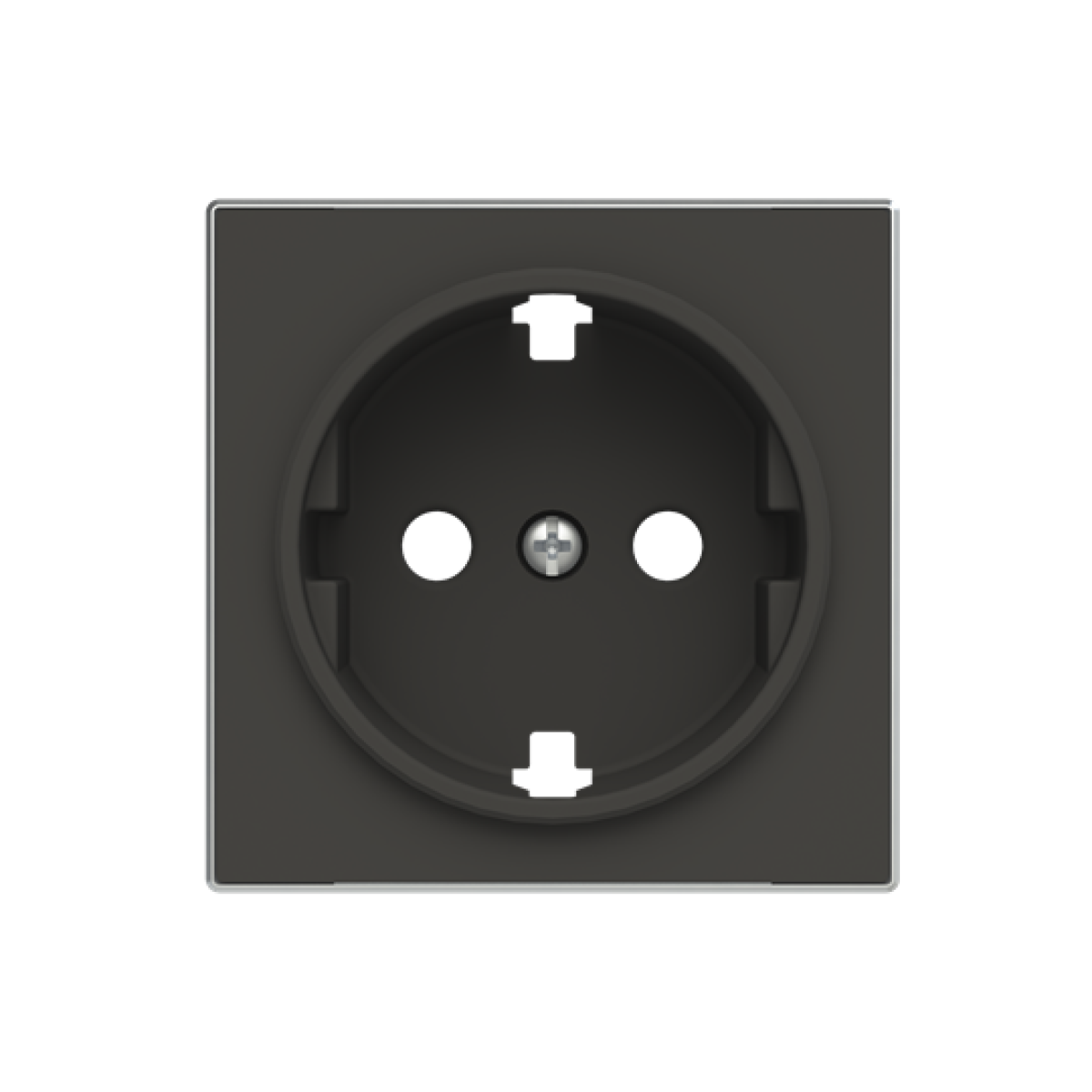 Cover socket outlet Without imprint Black - Sky Niessen