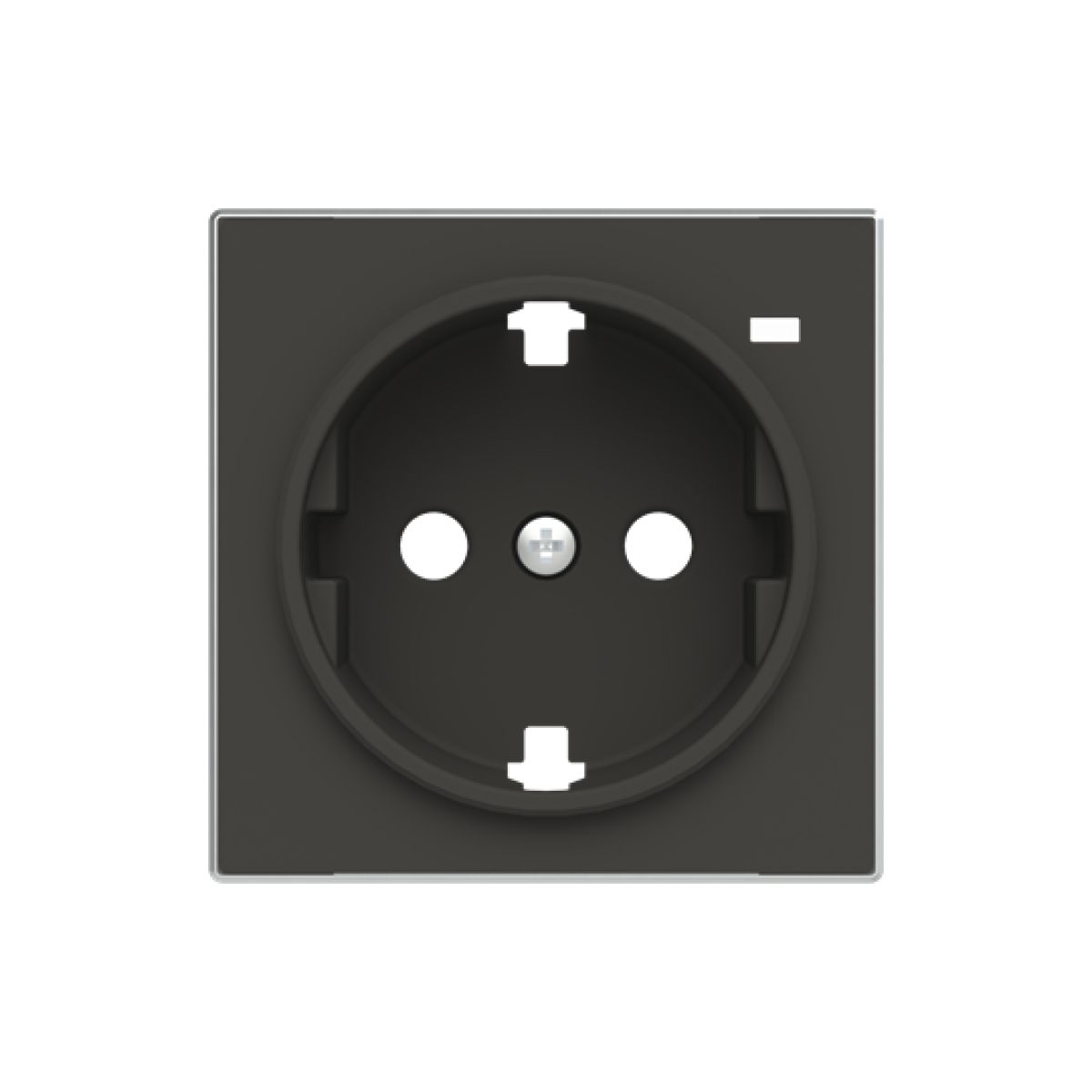 Cover socket outlet Without imprint Black - Sky Niessen