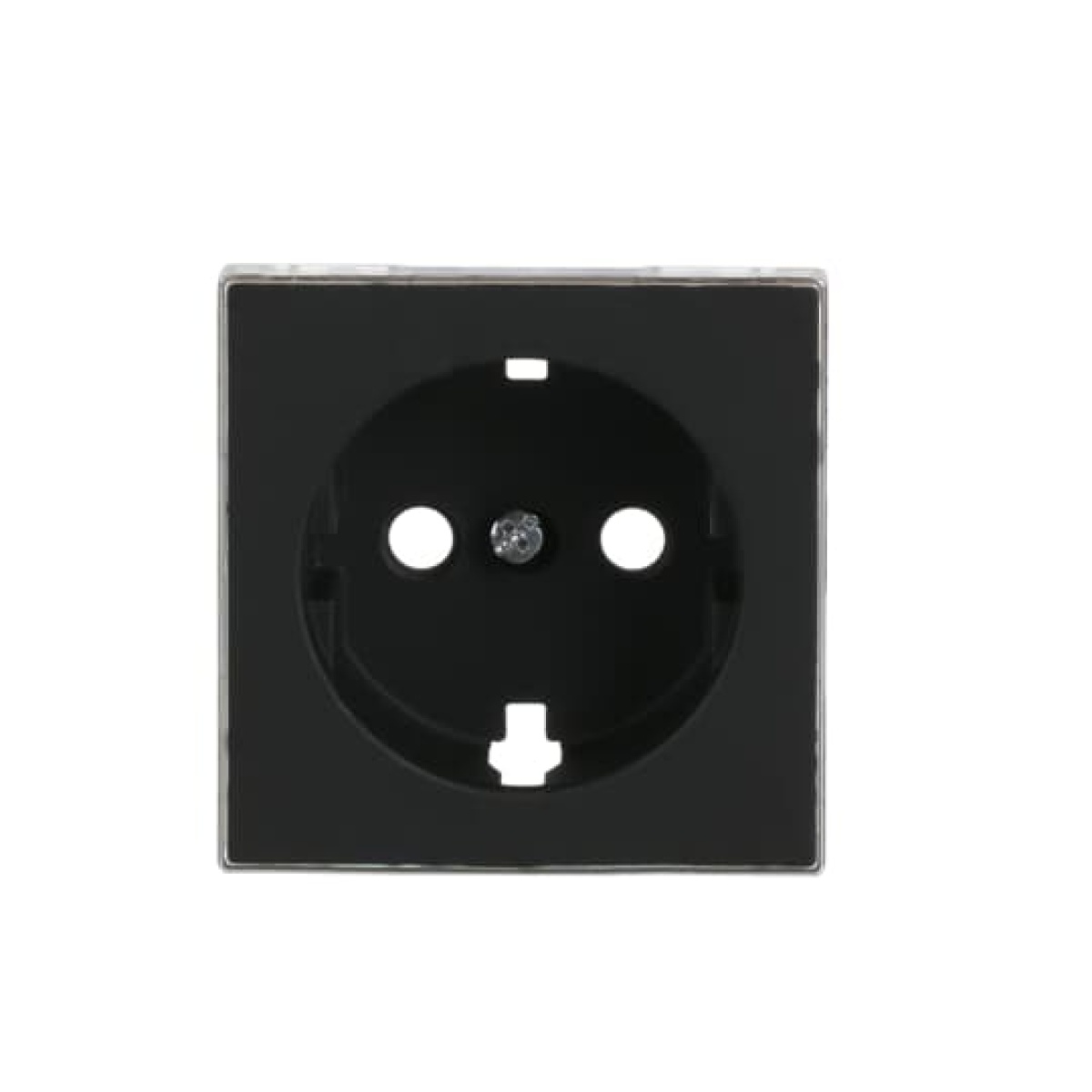 Cover socket outlet Without imprint Black - Sky Niessen