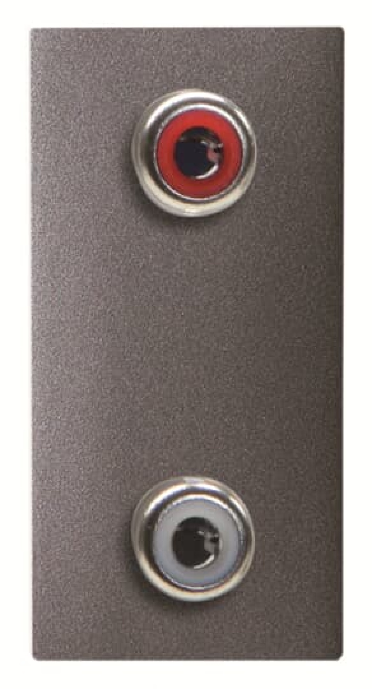 Insertcover RCA 1 gang Anthracite - Zenit