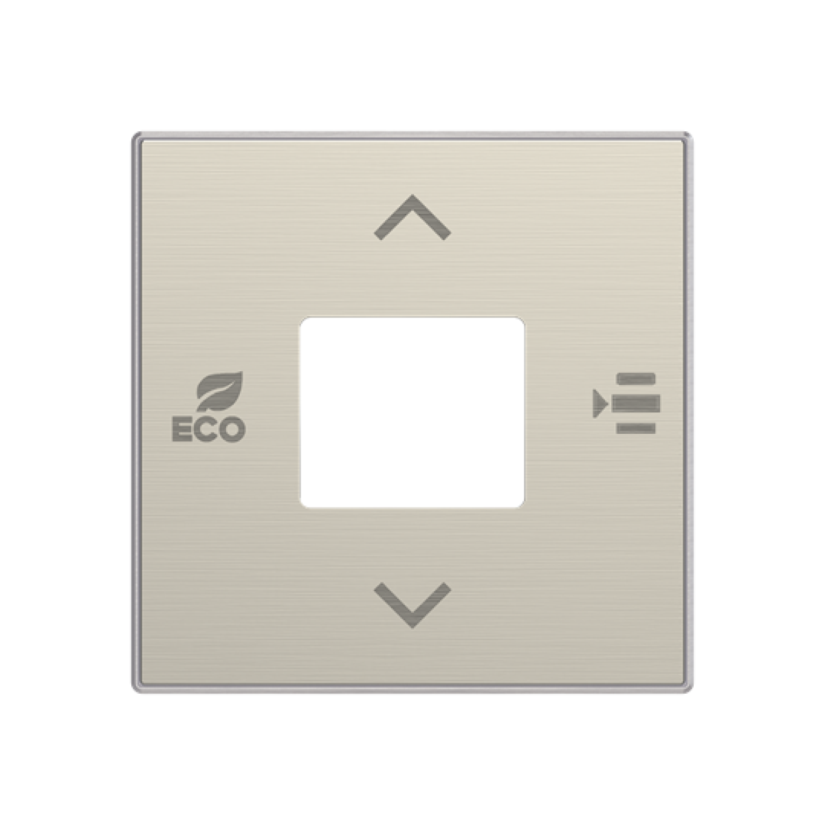 CP-RTC-FC-85AI - Cover plate - freehome  KNX fan coil control - Stainless Steel
