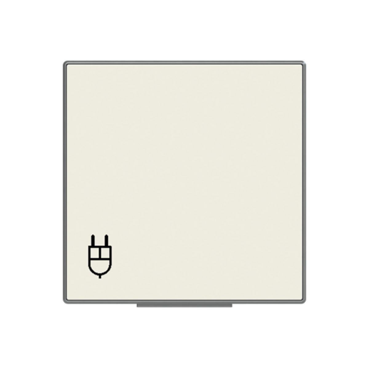 Cover socket outlet Without imprint White - Sky Niessen