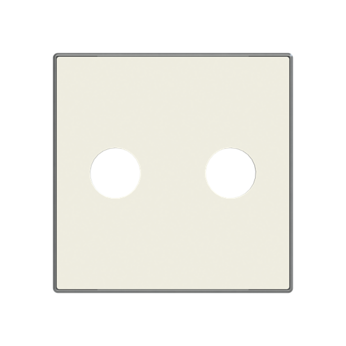 Cover plate Cinch 1 gang White - Sky Niessen