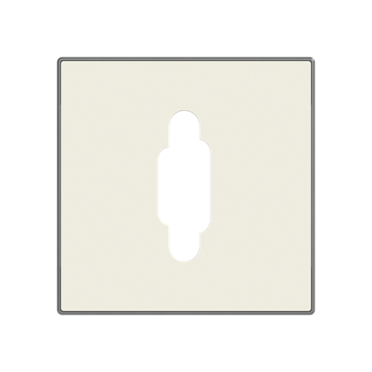 Cover plate VGA 1 gang White - Sky Niessen