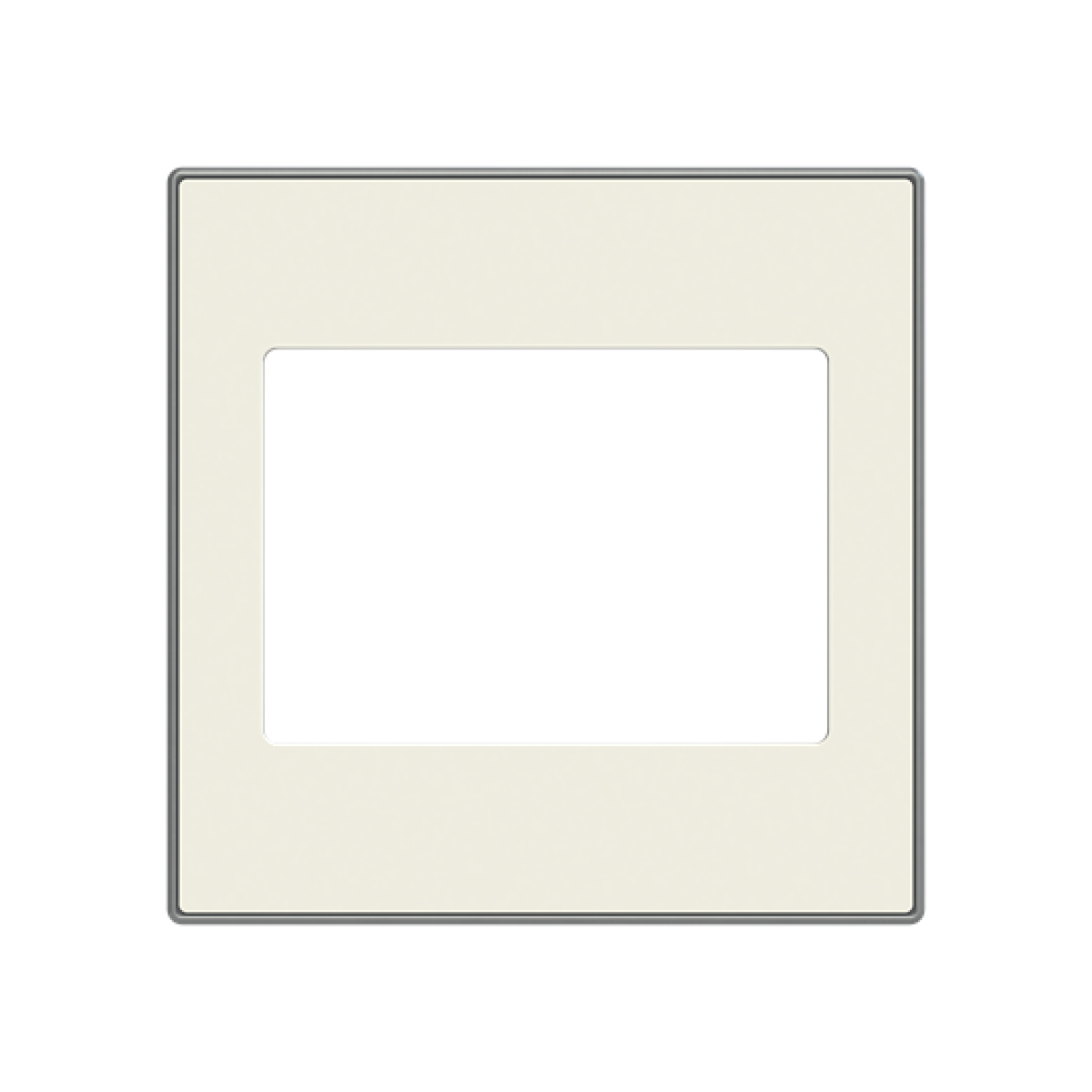 Cover plate Loudspeaker connection 1 gang White - Sky Niessen