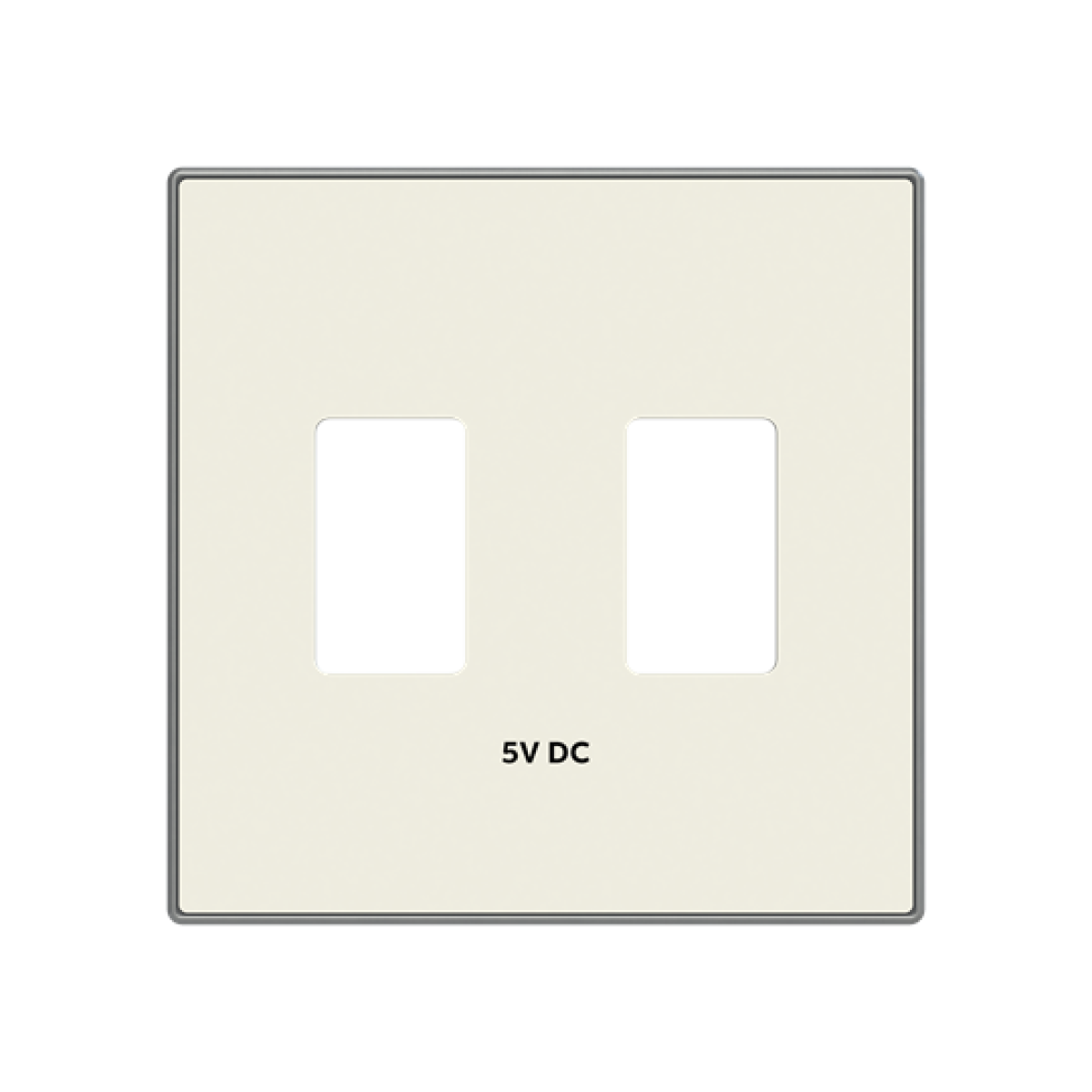 Cover USB charger USB 1 gangs White  - Sky Niessen