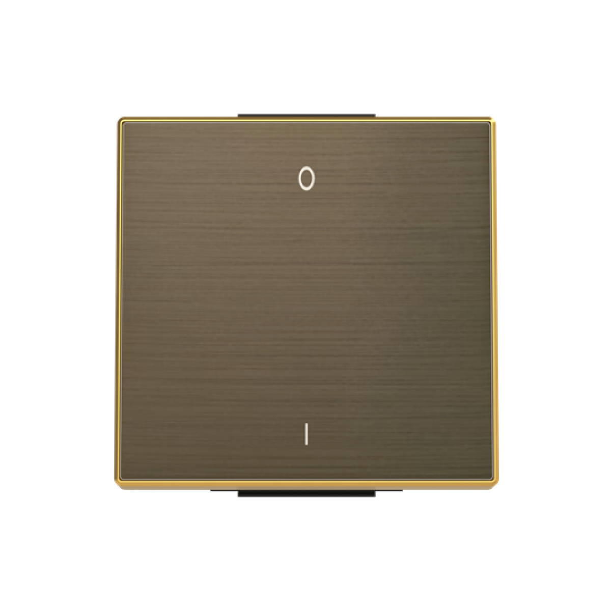 Rocker Characters 0 and 1 for Switchpush button, Single rocker Gold - Sky Niessen