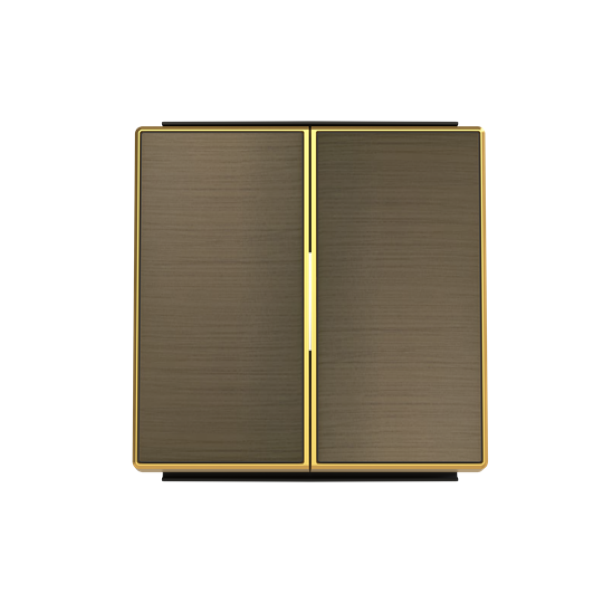 Rocker Without imprint for Switchpush button, Two-part rocker Gold - Sky Niessen