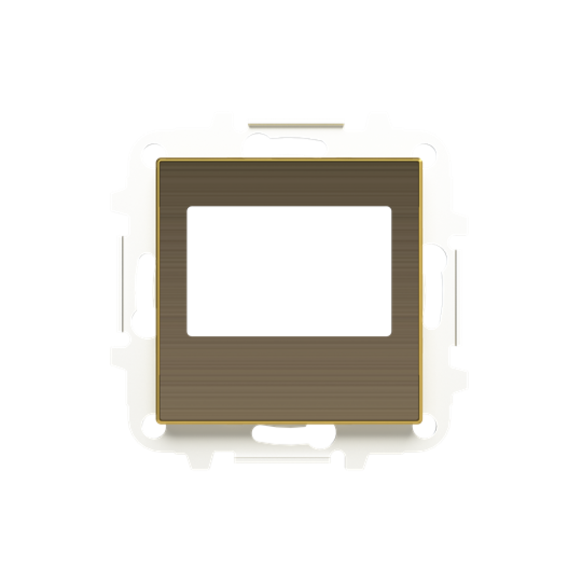 Cover plate Radio receiver Central cover plate Gold - Sky Niessen