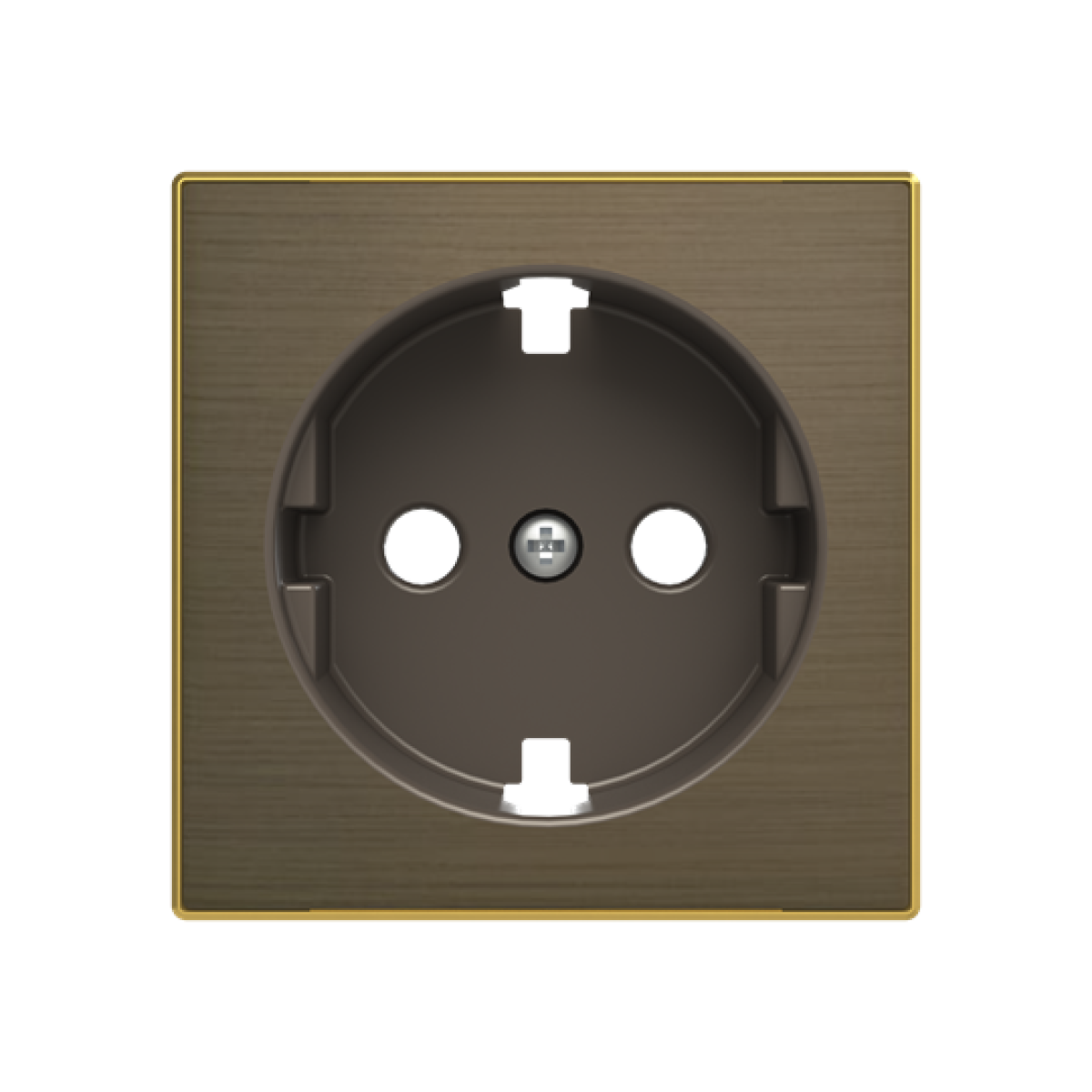 Cover socket outlet Without imprint Gold - Sky Niessen
