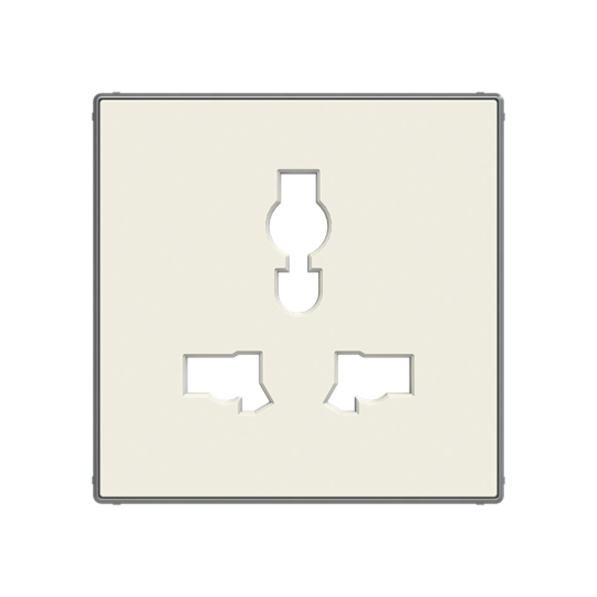 Cover socket outlet Without imprint White - Sky Niessen