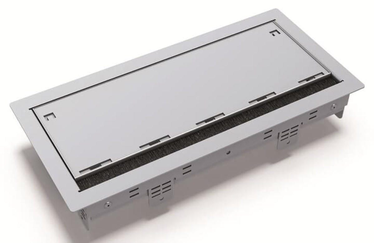 Folding flush workstation box 4 mod. AN Black - CEM