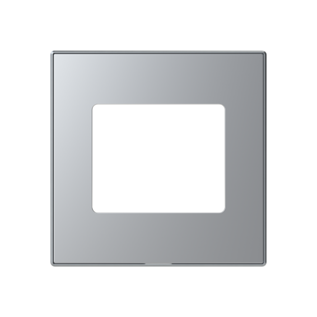 Cover sound Sound control Central cover plate Silver - Sky Niessen