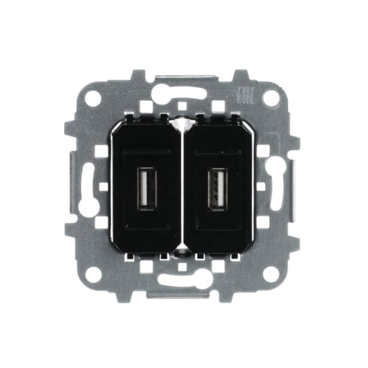 Insert USB Straight version 2gang