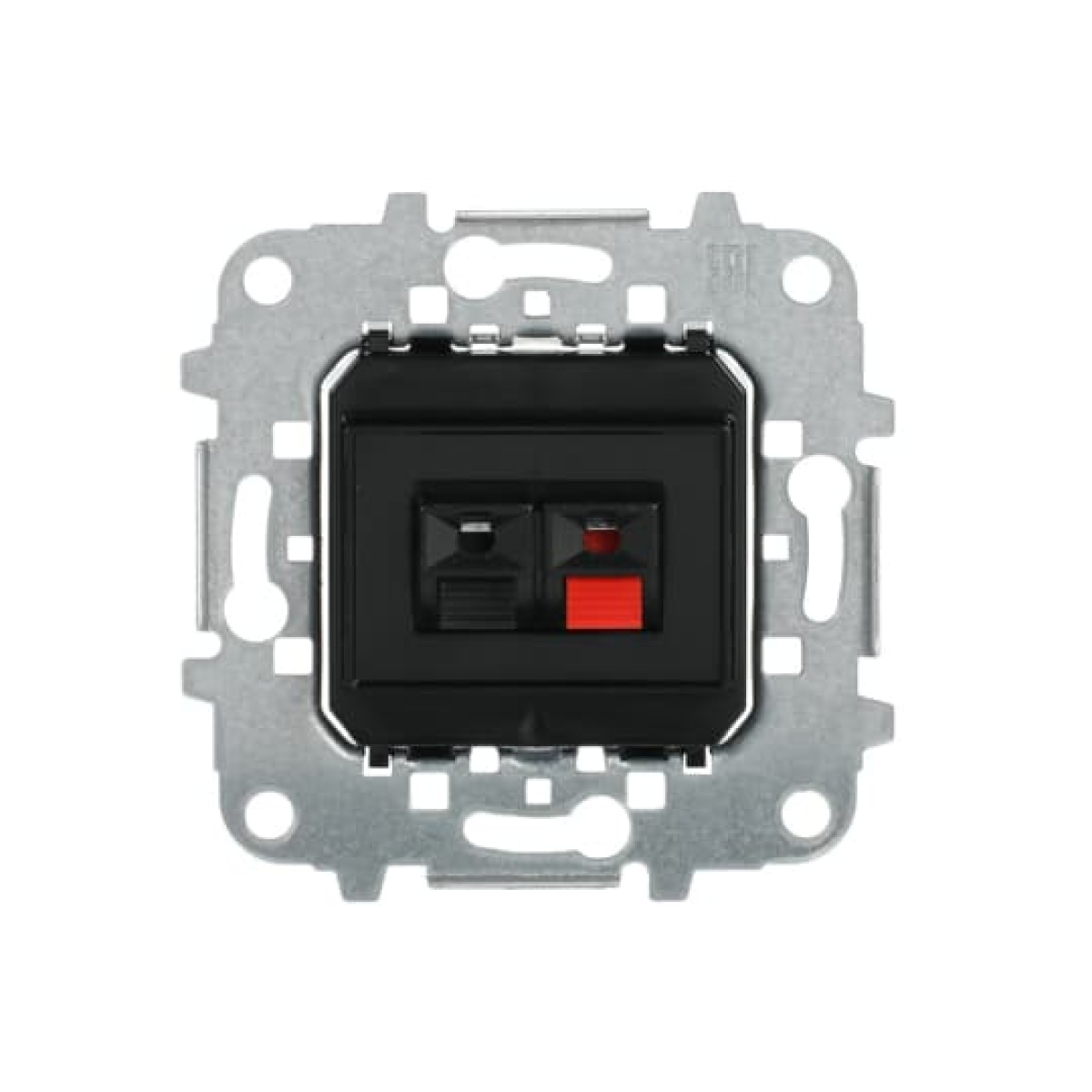 Insert Loudspeaker connection Straight version 1gang