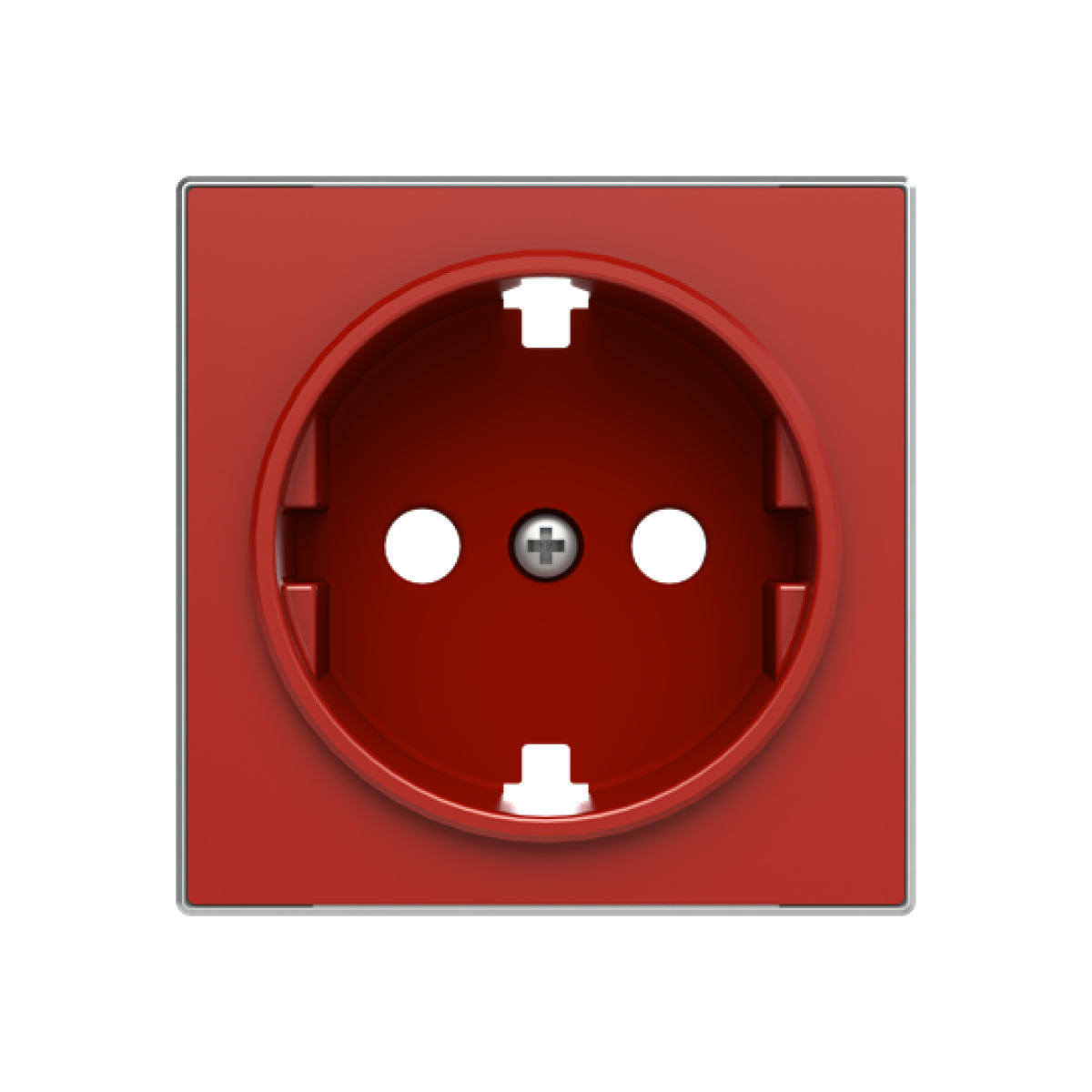 Cover socket outlet Without imprint Red - Sky Niessen