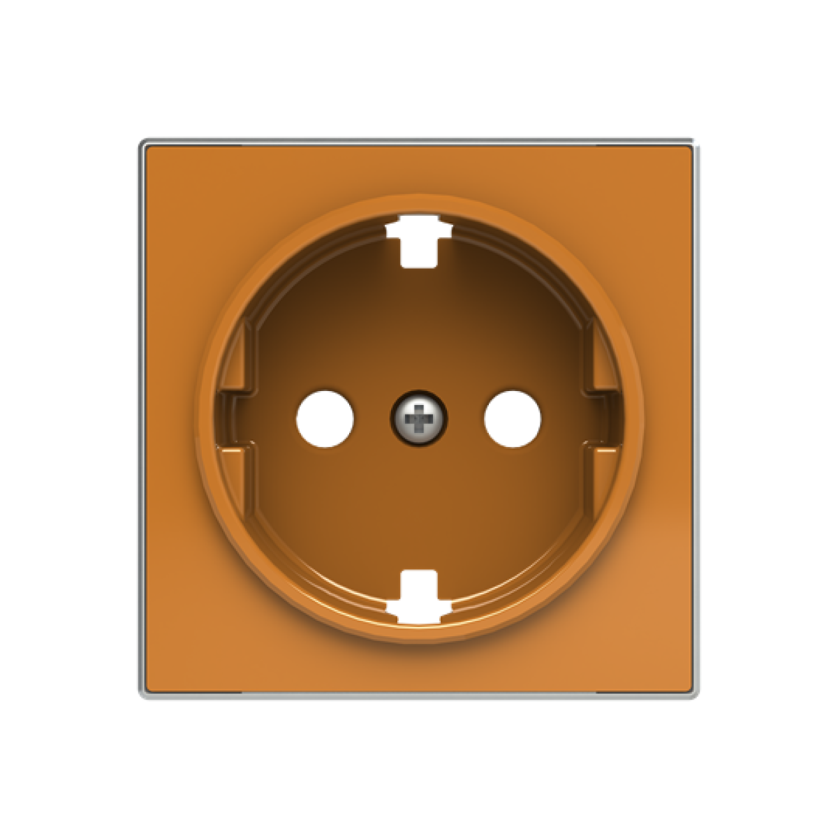 Cover socket outlet Without imprint Orange - Sky Niessen