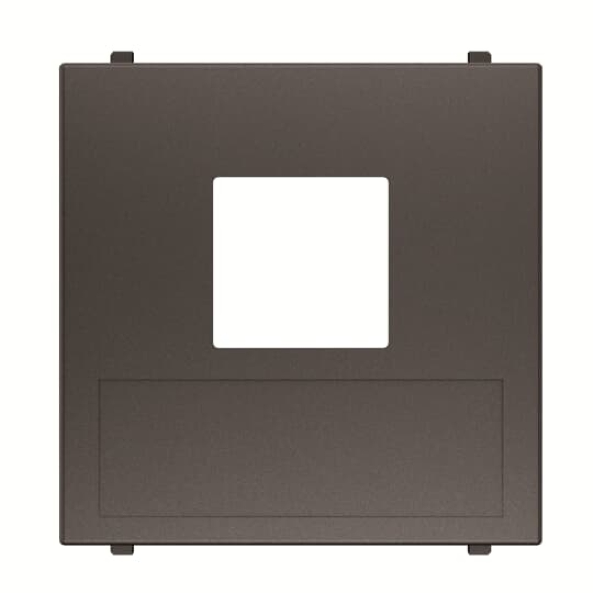 Cover For data connection housing 1 gang Anthracite - Zenit