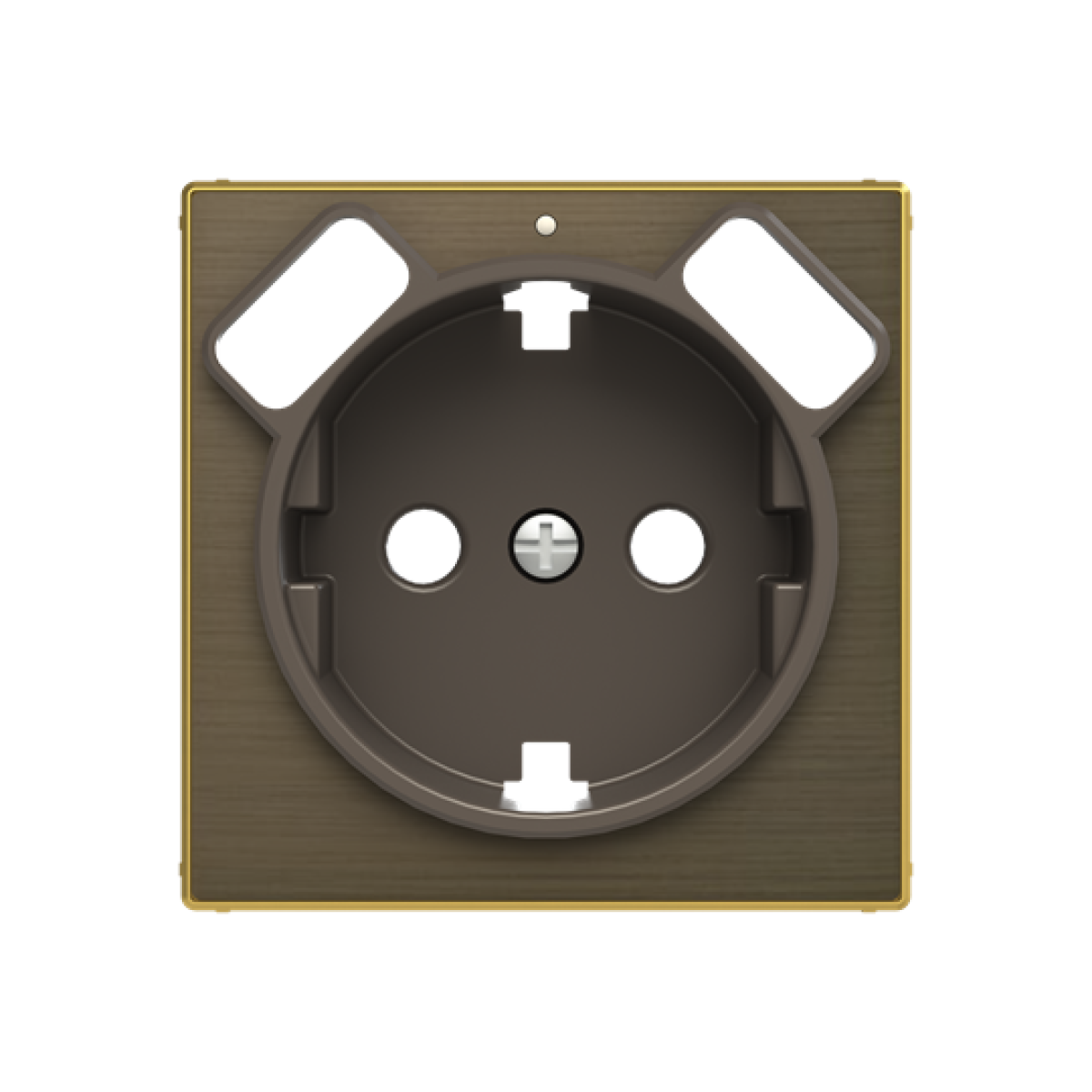 Cover socket outlet Without imprint Gold - Sky Niessen