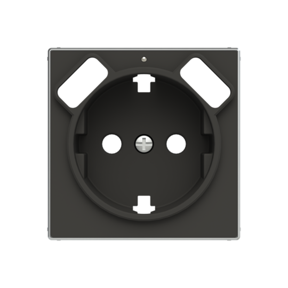 Cover socket outlet Without imprint Black - Sky Niessen